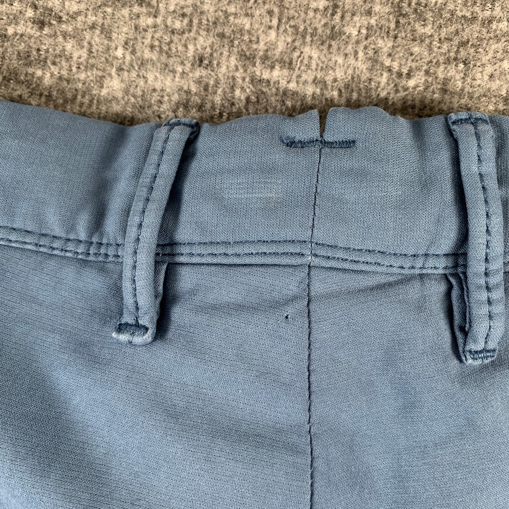 Incotex Pants Men 42x34 Blue Stretch Chino Trousers Slacks NEW - Picture 16 of 16